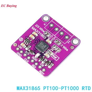 31865 MAX31865 Temperature Sensor Module GY-MAX31865 RTD Digital Conversion Module Electronic DIY Board PT100-PT1000 for Arduino
31865 MAX31865 Temperature Sensor Module GY-MAX31865 RTD Digital Conversion Module Electronic DIY Board PT100-PT1000 for Arduino