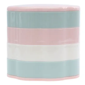 1PC Rotating Jewelry Box Four-layer Jewelry Storage Case Compact Jewelry Organizing Container for Home Store (Colorful)
1PC Rotating Jewelry Box Four-layer Jewelry Storage Case Compact Jewelry Organizing Container for Home Store (Colorful)