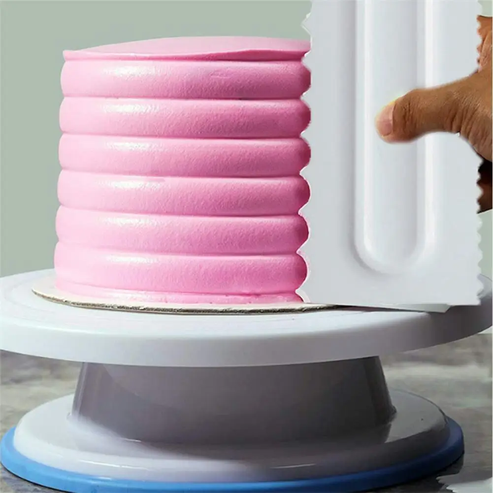 3PCS Comb Cake Scraper Food Grade Plastic Fondant Cake Pattern Styling Kit Cake Smoothing Decorative Baking Tools Spatulas Tool
3PCS Comb Cake Scraper Food Grade Plastic Fondant Cake Pattern Styling Kit Cake Smoothing Decorative Baking Tools Spatulas Tool