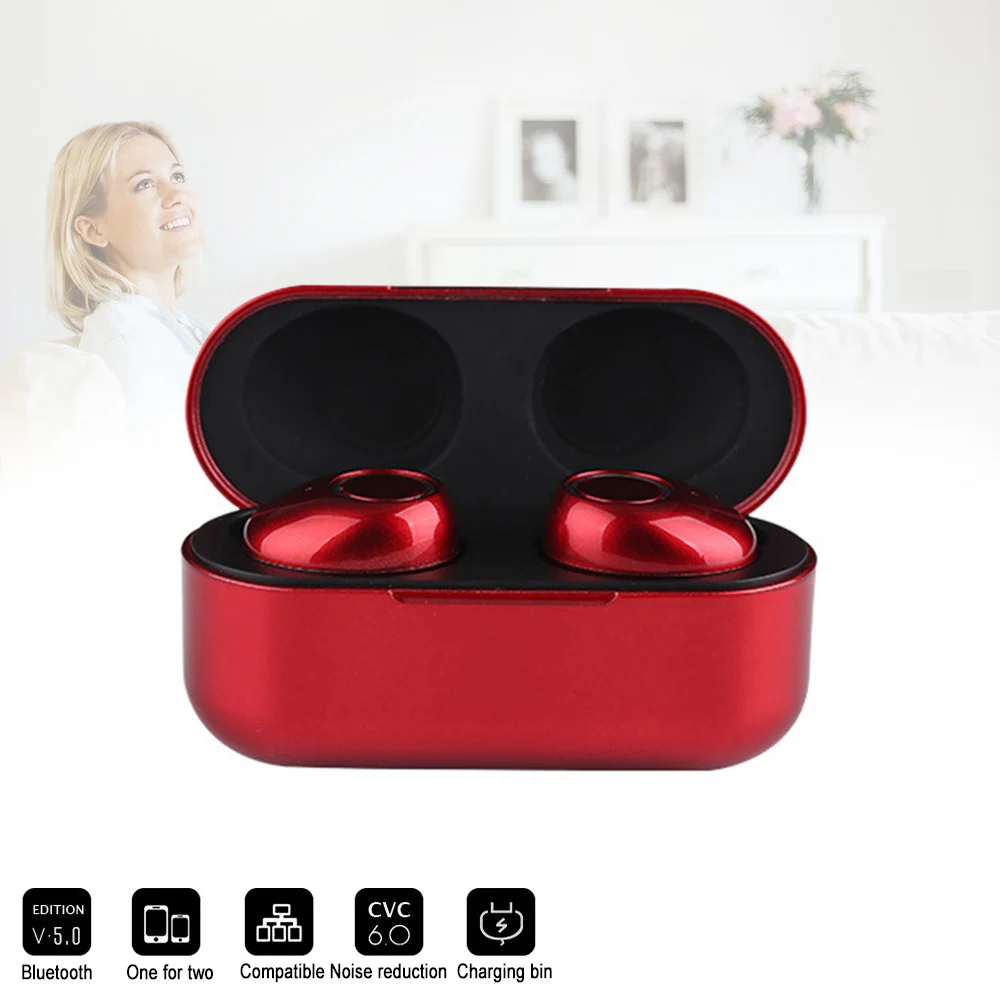 TWS K15 Bluetooth V5.0 EDR Earphone Mini Sports Headphones with Bilateral Stereo Sound and Automatic Matching for Phone/Air pods
TWS K15 Bluetooth V5.0 EDR Earphone Mini Sports Headphones with Bilateral Stereo Sound and Automatic Matching for Phone/Air pods