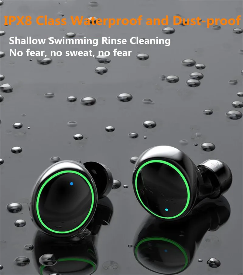 Mini Wireless 3D Stereo Headset C5S TWS Bluetooth Earbuds V5.0 Earphones with Mic Handsfree Calls for Phone With Charging Box
Mini Wireless 3D Stereo Headset C5S TWS Bluetooth Earbuds V5.0 Earphones with Mic Handsfree Calls for Phone With Charging Box