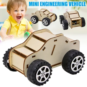 Hot Selling Wooden Assembly Pull Back Engineering Car Model Science Experiment Children DIY Assembly Toy LBV
Hot Selling Wooden Assembly Pull Back Engineering Car Model Science Experiment Children DIY Assembly Toy LBV