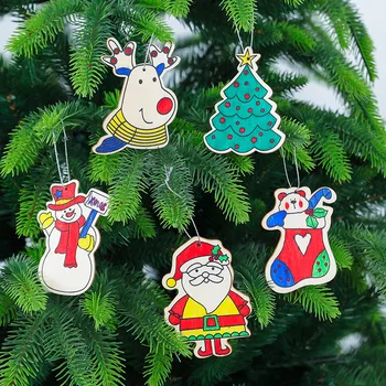 Wooden DIY Christmas Tree Hanging Ornaments Pendant Bells santa claus New Year Decor Christmas Decorations For Home
Wooden DIY Christmas Tree Hanging Ornaments Pendant Bells santa claus New Year Decor Christmas Decorations For Home