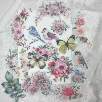 90pcs Kawaii Bullet Journal Stickers Color Flower Stationery Sticker DIY Scrapbooking Beautiful Retro Bird Plant Butterfly Fern 
90pcs Kawaii Bullet Journal Stickers Color Flower Stationery Sticker DIY Scrapbooking Beautiful Retro Bird Plant Butterfly Fern