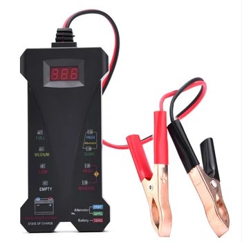 Digital 12V Car Motorcycle Battery Tester Alternator Voltmeter Test Analyzer with 6 LED Lights Vehicle Battery Testing Tool
Digital 12V Car Motorcycle Battery Tester Alternator Voltmeter Test Analyzer with 6 LED Lights Vehicle Battery Testing Tool