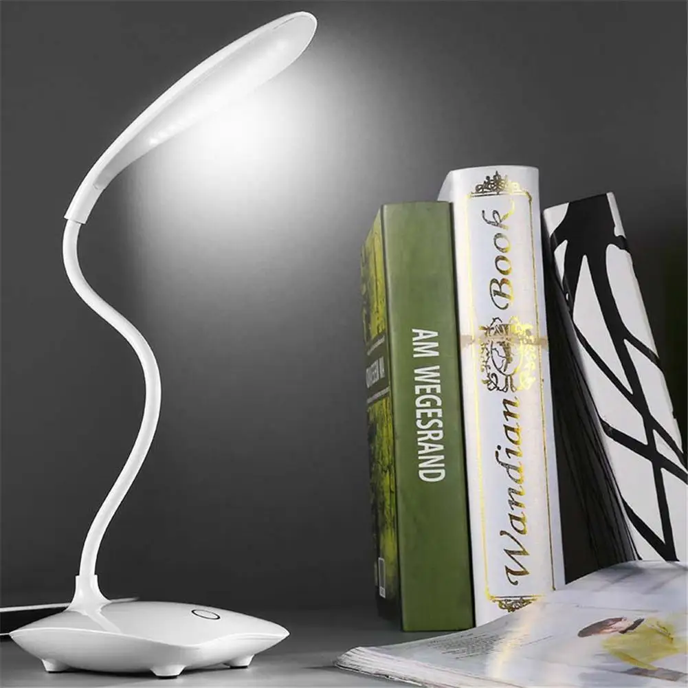 LED Desk Lamp with Flexible Gooseneck 3 Level Brightness,Battery Operated Table Lamp Touch Control for Study Office Bedroom
LED Desk Lamp with Flexible Gooseneck 3 Level Brightness,Battery Operated Table Lamp Touch Control for Study Office Bedroom