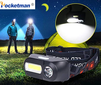 Portable Mini Headlight Headlamp LED XPE+COB 7 modes USB Rechargeable Head lamp power by 1*18650 battery best for Camping
Portable Mini Headlight Headlamp LED XPE+COB 7 modes USB Rechargeable Head lamp power by 1*18650 battery best for Camping