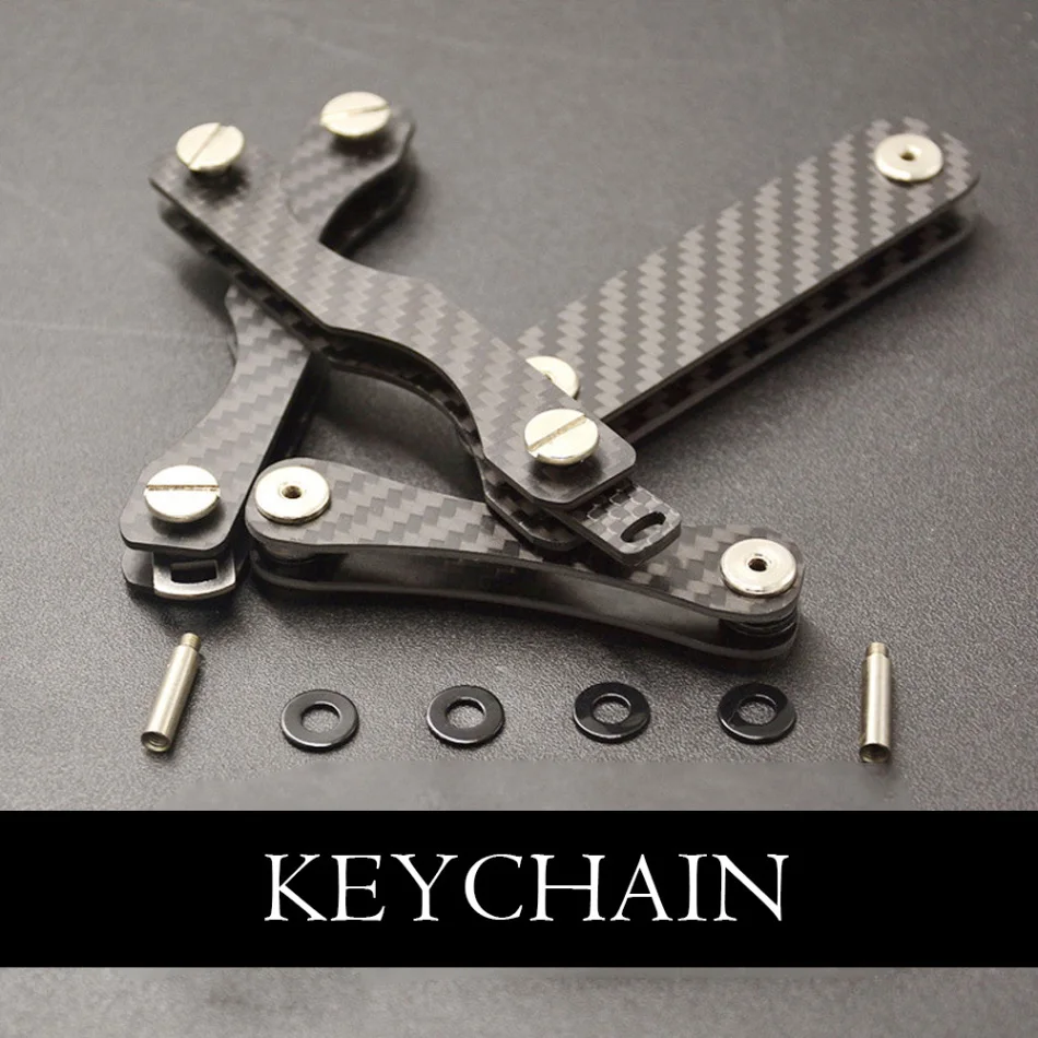Carbon Fiber Key Holder Smart Key Wallet DIY Keychain EDC Pocket Car Keys Holder Organizer Key Chains Keychain Household New
Carbon Fiber Key Holder Smart Key Wallet DIY Keychain EDC Pocket Car Keys Holder Organizer Key Chains Keychain Household New
