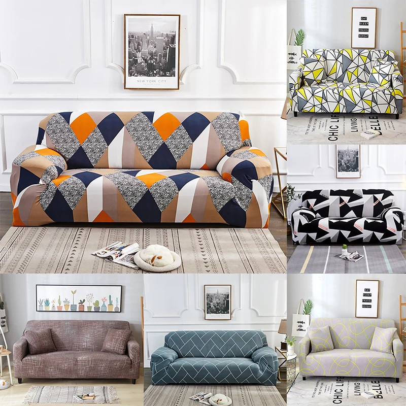 Geometric Stretch Sofa Cover Elastic All-inclusive Slipcover Furniture Protector Polyester Loveseat Couch Cover 1/2/3/4-seater
Geometric Stretch Sofa Cover Elastic All-inclusive Slipcover Furniture Protector Polyester Loveseat Couch Cover 1/2/3/4-seater