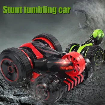 Remote Controlled Car RC Car 5-Wheel System One-Button Flip Cool Light 360 Degree Rotating S7JN
Remote Controlled Car RC Car 5-Wheel System One-Button Flip Cool Light 360 Degree Rotating S7JN