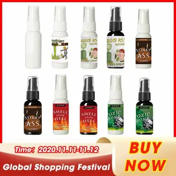 30ML Tricks Toy Novelties Liquid Fart Gag Prank Joke Spray Can Stink Bomb Smelly Stinky Gas Crap Spoof Spray Party Supplies
30ML Tricks Toy Novelties Liquid Fart Gag Prank Joke Spray Can Stink Bomb Smelly Stinky Gas Crap Spoof Spray Party Supplies