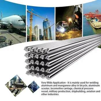 Aluminum Welding Brazing Rod Low Temperature Aluminium Welding Rod Electrodes Silver Super Easy Melt Wire Solder Cored 1.6/2mm
Aluminum Welding Brazing Rod Low Temperature Aluminium Welding Rod Electrodes Silver Super Easy Melt Wire Solder Cored 1.6/2mm