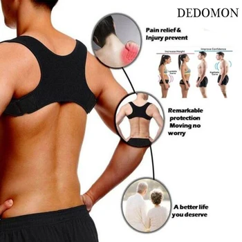 New Spine Posture Corrector Protection Back Shoulder Posture Corrector Correction Band Humpback Back Pain Relief Brace
New Spine Posture Corrector Protection Back Shoulder Posture Corrector Correction Band Humpback Back Pain Relief Brace