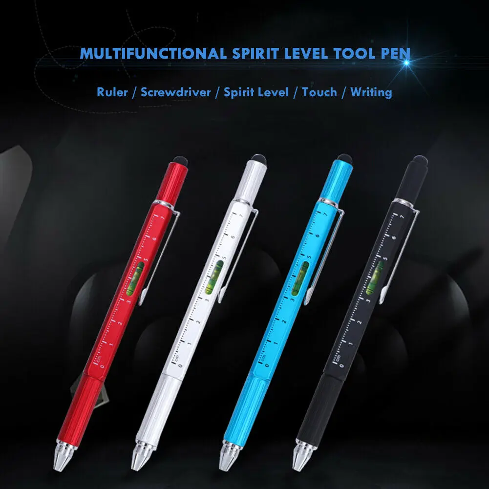 4Pcs/Set School Office Stationery Creative Touch Screen Screwdriver Scale Ballpoint Pen Removable Level Instrument Tool Pens New
4Pcs/Set School Office Stationery Creative Touch Screen Screwdriver Scale Ballpoint Pen Removable Level Instrument Tool Pens New