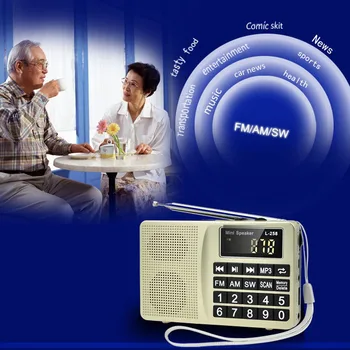 Multiband Mini Insert Card MP3 Bass Digital Display USB Charging SW FM AM Easy Operate Radio Gift Speaker Large Button Portable
Multiband Mini Insert Card MP3 Bass Digital Display USB Charging SW FM AM Easy Operate Radio Gift Speaker Large Button Portable