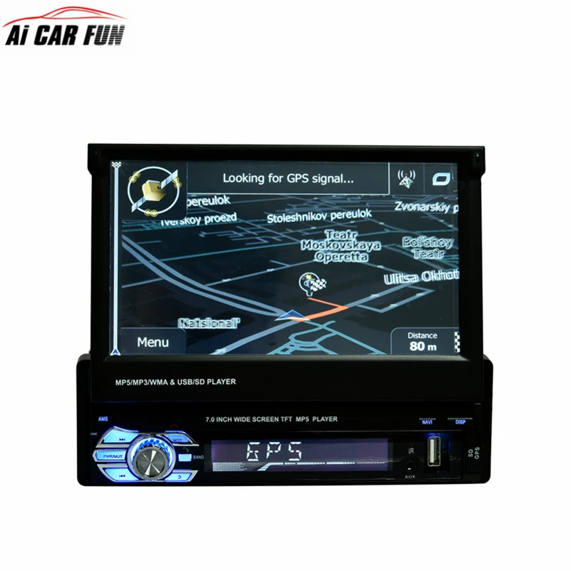 Car Mp4 Mp5 Player Bluetooth Reversing Priority with Mp3 Radio GPS Navigation + Bluetooth + Reversing Camera Function
Car Mp4 Mp5 Player Bluetooth Reversing Priority with Mp3 Radio GPS Navigation + Bluetooth + Reversing Camera Function