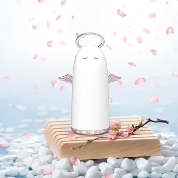 GRTCO Mini Cute Angel Air Humidifier Usb Ultrasonic Mist Maker Led Colorful Night Light Steamer Silent Diffuser 230ml
GRTCO Mini Cute Angel Air Humidifier Usb Ultrasonic Mist Maker Led Colorful Night Light Steamer Silent Diffuser 230ml