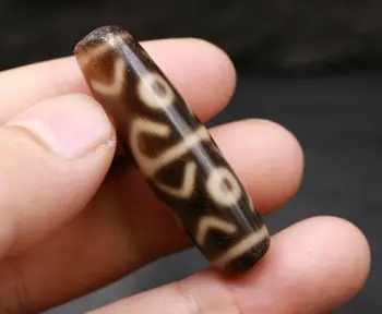 Treasure Magic LKbrother Top Quality Magic Power Tibetan Old Agate Ivory Color 6 Eye Peak Symbol dZi Bead Amulet 45MM
Treasure Magic LKbrother Top Quality Magic Power Tibetan Old Agate Ivory Color 6 Eye Peak Symbol dZi Bead Amulet 45MM