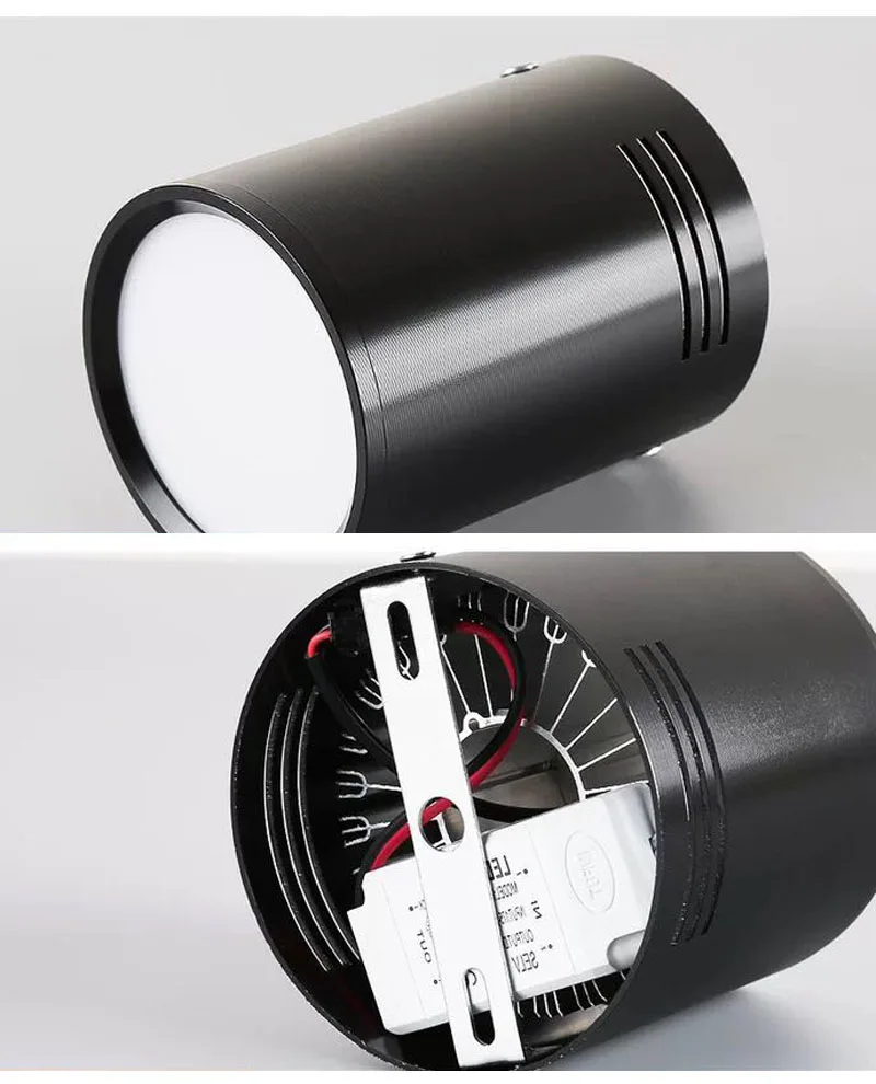 Dimmable LED downlight spotlight ceiling lamp AC220V 110V 5W 7w 9w 12w 15w 18w round ceiling light panel light indoor lighting