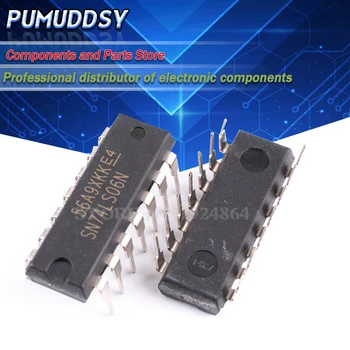 10PCS SN74LS06N SN74LS06 74LS06N 74LS06 Gates and Inverters DIP-14 IC
10PCS SN74LS06N SN74LS06 74LS06N 74LS06 Gates and Inverters DIP-14 IC