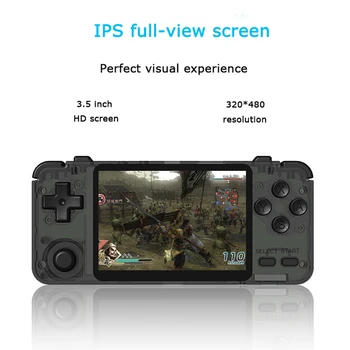 Portable Quad-Core 1.3GHZ Handheld Game Console 3.5'' HD IPS Screen Game Player + 32GB Card Support for PSP for GBA for N64
Portable Quad-Core 1.3GHZ Handheld Game Console 3.5'' HD IPS Screen Game Player + 32GB Card Support for PSP for GBA for N64