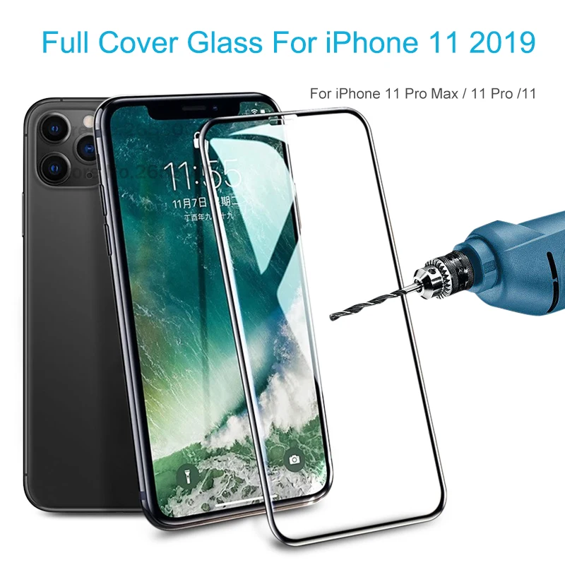 Screen Protector Tempered Glass For iPhone 11 Pro Max 7 8 Plus Full Glue Case Glass For iPhone 11 Pro Max XS MAX XR X 6 6S Plus
Screen Protector Tempered Glass For iPhone 11 Pro Max 7 8 Plus Full Glue Case Glass For iPhone 11 Pro Max XS MAX XR X 6 6S Plus