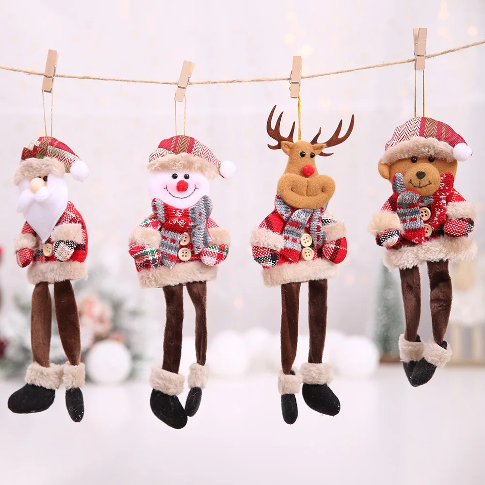 2020 Happy New Year Christmas Ornaments DIY Xmas Gift Santa Claus Snowman Tree Pendant Doll Hang Decorations for Home Noel Natal
2020 Happy New Year Christmas Ornaments DIY Xmas Gift Santa Claus Snowman Tree Pendant Doll Hang Decorations for Home Noel Natal