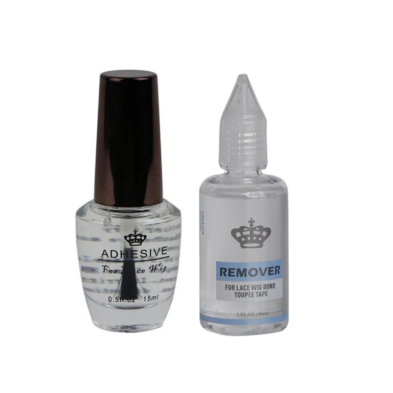 0.5 Oz 15 ml Lace Wig Glue Bond Transparent Adhesive Glue With 1 Oz 30 ml Remover for lace wig tape toupee
0.5 Oz 15 ml Lace Wig Glue Bond Transparent Adhesive Glue With 1 Oz 30 ml Remover for lace wig tape toupee