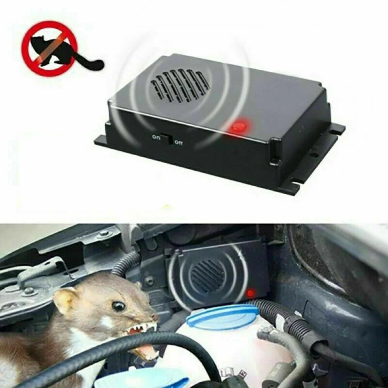 1PCS Ultrasonic Mouse Repellent Car Non-Toxic Low Power Mouse Repeller For Keep Rodent Marten Away For Car Engine Compartment
1PCS Ultrasonic Mouse Repellent Car Non-Toxic Low Power Mouse Repeller For Keep Rodent Marten Away For Car Engine Compartment