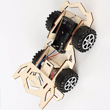 Scientific Racing Car DIY Developmental Model Kit Toy Educational Kids Fun Teaching Assembly Principle Cognition Wooden
Scientific Racing Car DIY Developmental Model Kit Toy Educational Kids Fun Teaching Assembly Principle Cognition Wooden