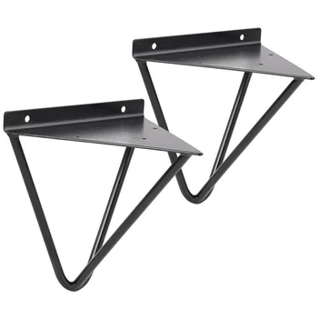 Shelf Bracket,Solid Bench Table Support Triple-cornered Angle Wall Mounted Shelf Supporter for Bedroom Kitchen 2Pcs
Shelf Bracket,Solid Bench Table Support Triple-cornered Angle Wall Mounted Shelf Supporter for Bedroom Kitchen 2Pcs