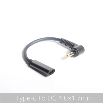 USB 3.1 Type C USB Female to DC 4.0*1.7 Male Power Charger Adapter Connector Adaptor for Lenovo Asus BenQ PD Notebook
USB 3.1 Type C USB Female to DC 4.0*1.7 Male Power Charger Adapter Connector Adaptor for Lenovo Asus BenQ PD Notebook