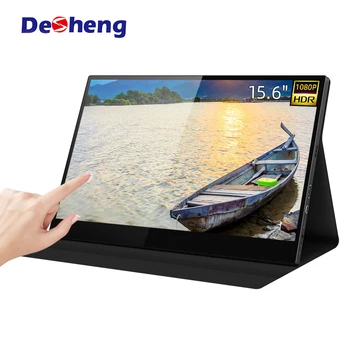 15.6 inch 1080P Portable Monitor with Capacitive Touch Screen Displays for PS4, Xbox, Switch, mini PC, Laptop and Raspberry Pi
15.6 inch 1080P Portable Monitor with Capacitive Touch Screen Displays for PS4, Xbox, Switch, mini PC, Laptop and Raspberry Pi