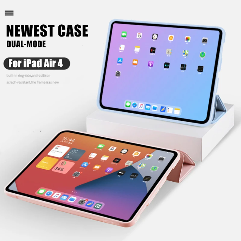 SCHANGE Newest Three-fold Cover for iPad Air 4 Case Anti-fall Protective Cover for iPad Air 2020 Case 10.9inch Air4
SCHANGE Newest Three-fold Cover for iPad Air 4 Case Anti-fall Protective Cover for iPad Air 2020 Case 10.9inch Air4