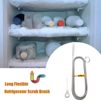 Cleaning Tools Dredge Hair Removal Pipe Refrigerator Scrub Brush Long Flexible Kitchen Anti-blocking Rod Foldable Sewer Drain
Cleaning Tools Dredge Hair Removal Pipe Refrigerator Scrub Brush Long Flexible Kitchen Anti-blocking Rod Foldable Sewer Drain