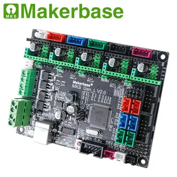 3D printer board MKS Gen L controller compatible with Ramps1.4/Mega2560 R3 support A4988/8825/TMC2208/TMC2100 drivers
3D printer board MKS Gen L controller compatible with Ramps1.4/Mega2560 R3 support A4988/8825/TMC2208/TMC2100 drivers