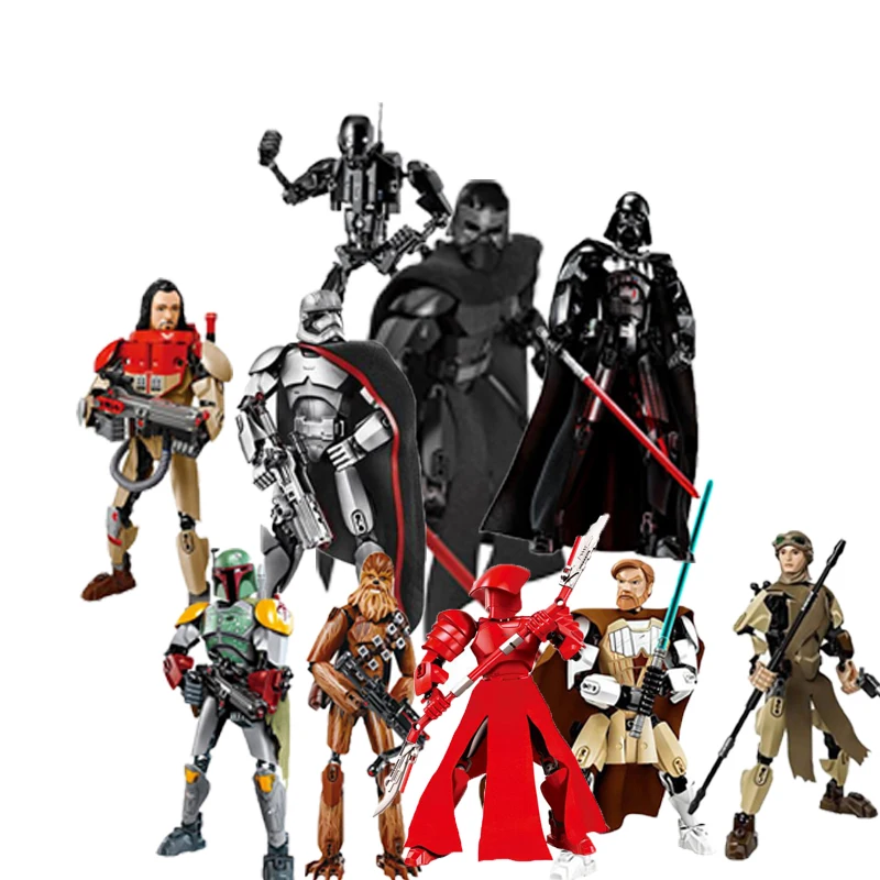 Compatible with Legoinglys Star Series Space War 8 Last Jedi Figures Phasma Royal Guard Rey Darth Vader Toys Building Blocks
Compatible with Legoinglys Star Series Space War 8 Last Jedi Figures Phasma Royal Guard Rey Darth Vader Toys Building Blocks