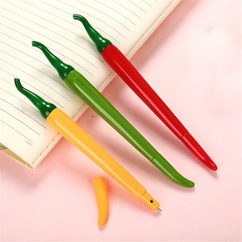 1 pcs Creative Simulation Pepper Gel Pen Cute Cartoon Learning Stationery Styling Office Supplies Needle Water-based Pen Hot Sal
1 pcs Creative Simulation Pepper Gel Pen Cute Cartoon Learning Stationery Styling Office Supplies Needle Water-based Pen Hot Sal