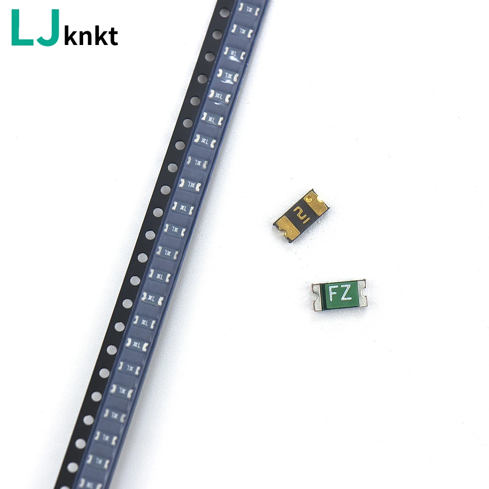 1206 Чип сбрасываемый предохранитель посылка SMD 0.1A/0.75A/1.5A/2A/350MA/500mA быстрое действие |