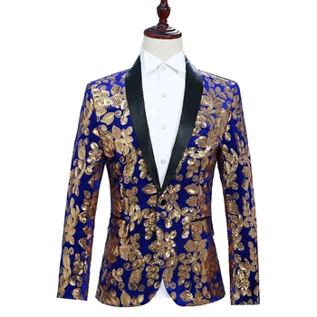 Man singer dress velveteen sequins performance suit jacket host nightclub DJ clothing suit men suit jacket mens suits blazers
Man singer dress velveteen sequins performance suit jacket host nightclub DJ clothing suit men suit jacket mens suits blazers