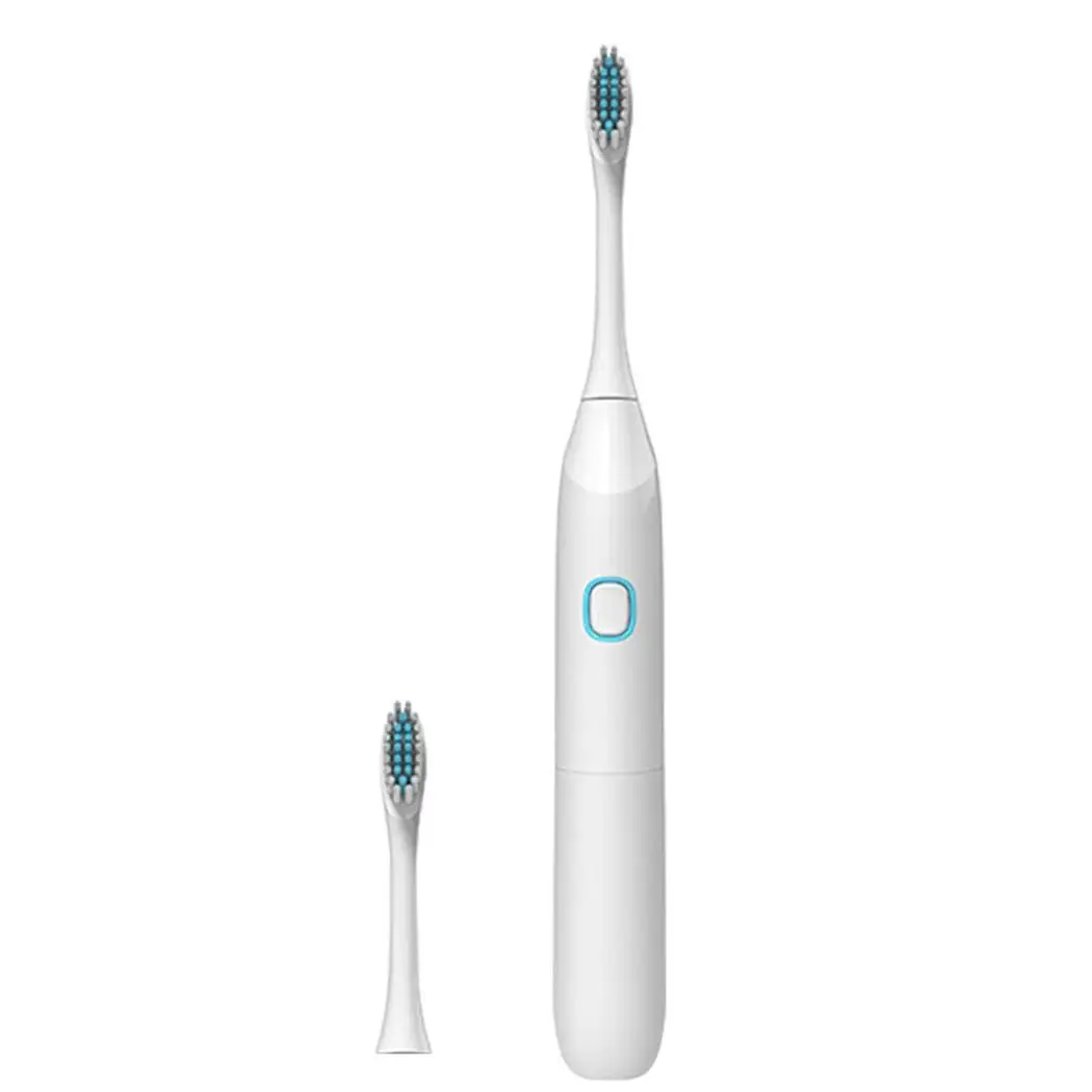 Electric Toothbrush Waterproof Rechargeable Toothbrush Push Button Control Head Replaceable Whitening Healthy Best Gift White
Electric Toothbrush Waterproof Rechargeable Toothbrush Push Button Control Head Replaceable Whitening Healthy Best Gift White