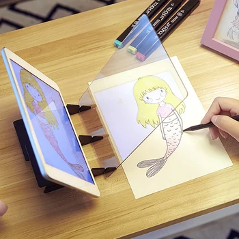Stencil Board Sketch Tracing Drawing Board Optical Draw Projector Painting Reflection Tracing Line Table Adjustable Brightness
Stencil Board Sketch Tracing Drawing Board Optical Draw Projector Painting Reflection Tracing Line Table Adjustable Brightness