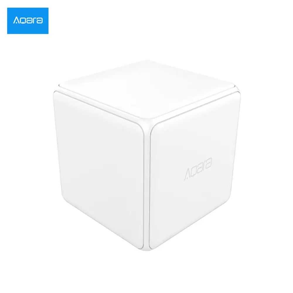 Xiaomi Aqara Magic Cube Controller Zigbee Version Controlled by Six Actions For Smart Home Device work with mijia home app
Xiaomi Aqara Magic Cube Controller Zigbee Version Controlled by Six Actions For Smart Home Device work with mijia home app