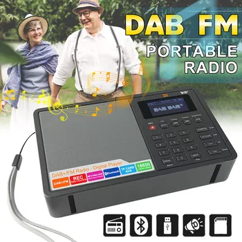 1.8 inch D1 Portable Digital Radio FM DAB+/FM+BT/Card/AUX Multi Band Radio Speaker with LCD Display Alarm Clock Radio with 18650
1.8 inch D1 Portable Digital Radio FM DAB+/FM+BT/Card/AUX Multi Band Radio Speaker with LCD Display Alarm Clock Radio with 18650