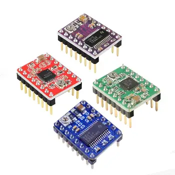 A4988 DRV8825 Stepper Motor Driver With Heat Sink 3D Printer Parts StepStick Carrier Reprap RAMPS 1.4 1.5 1.6 MKS GEN V1.4 Board
A4988 DRV8825 Stepper Motor Driver With Heat Sink 3D Printer Parts StepStick Carrier Reprap RAMPS 1.4 1.5 1.6 MKS GEN V1.4 Board