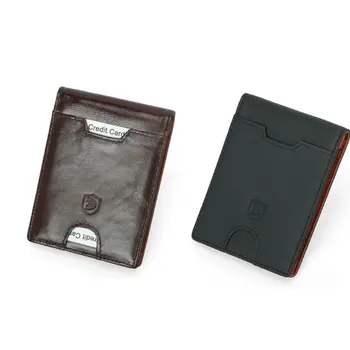 NoEnName_Null Men's Leather Slim Billfold Wallet RFID Blocking Card Holder Money Bag 11x 1.5 x 8.5cm
NoEnName_Null Men's Leather Slim Billfold Wallet RFID Blocking Card Holder Money Bag 11x 1.5 x 8.5cm