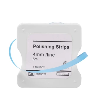 Polishing Strip Teeth Abrasive Finishing Strip Sanding Grinding Deep Teeth Cleaning Tool Care 4mm x 6M 1Roll(Blue)
Polishing Strip Teeth Abrasive Finishing Strip Sanding Grinding Deep Teeth Cleaning Tool Care 4mm x 6M 1Roll(Blue)