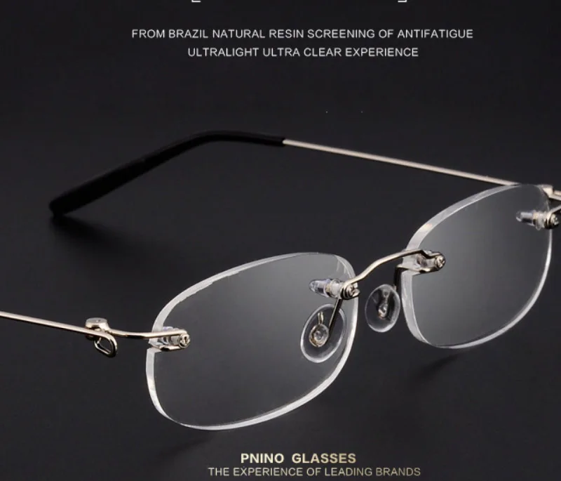 Bezramkowe Ultralekkie Okulary dla Kobiet Mężczyzn -1,0 -1,5 -2 -2,5 -3 -3,5 -4,0 10 H392c544abda8479b85f6e1b042188703P