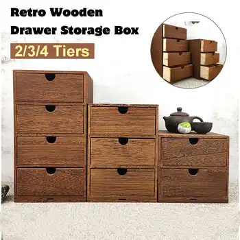 Vintage Wooden Box Storage Drawer Wooden Chest Of Drawers Jewelry Cosmetics Organizer Office Home Decoration Desktop Storage Box
Vintage Wooden Box Storage Drawer Wooden Chest Of Drawers Jewelry Cosmetics Organizer Office Home Decoration Desktop Storage Box