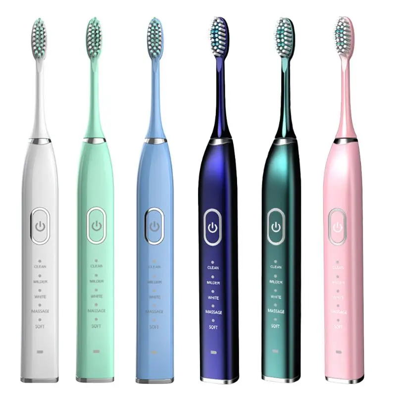 Electric Toothbrush Rechargeable 31000time/min Ultrasonic Washable Electronic T4MB
Electric Toothbrush Rechargeable 31000time/min Ultrasonic Washable Electronic T4MB